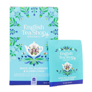 White Tea, Blueberry & Elderflower - Boîte de 20 sachets